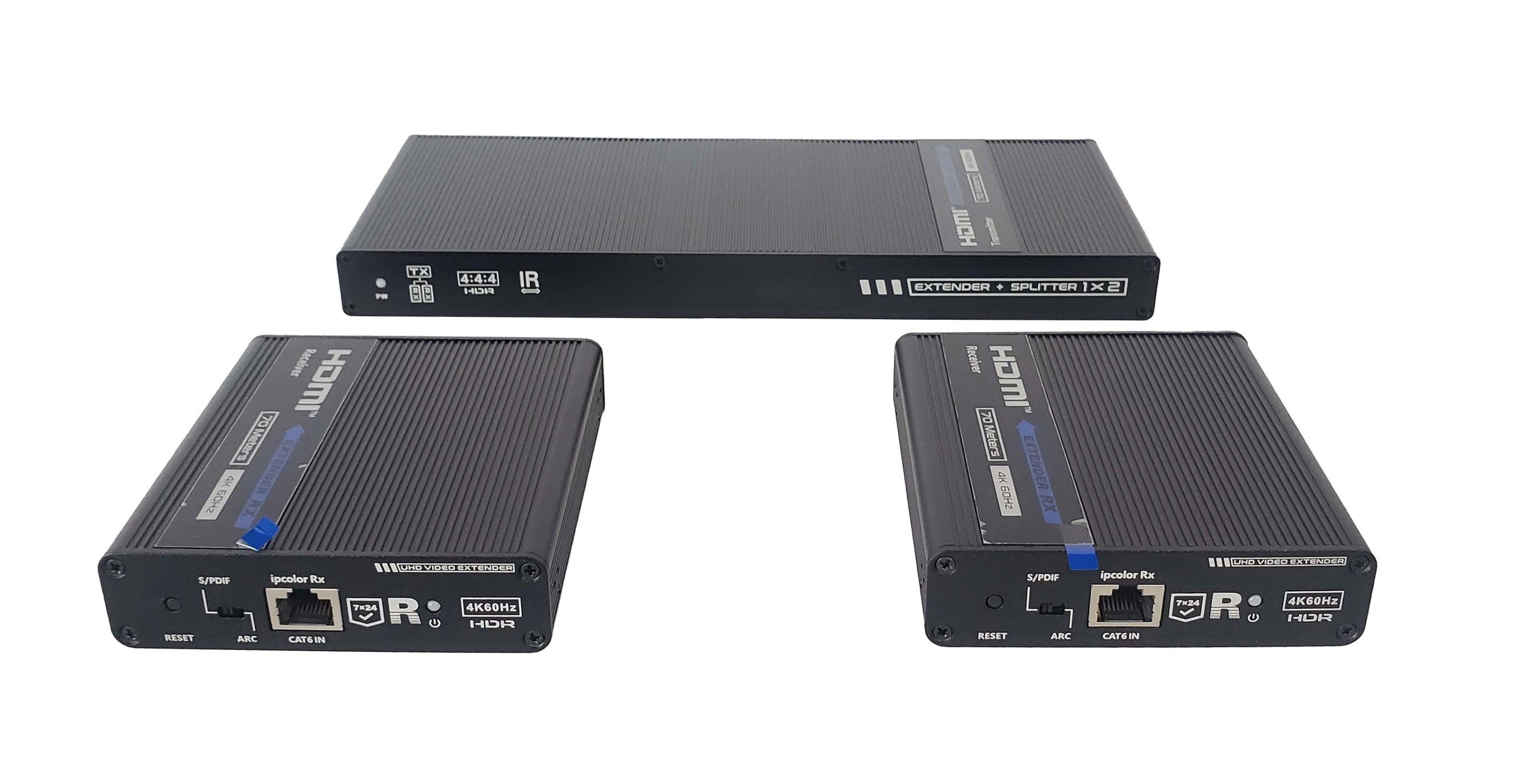 LIONBEAM Lionbeam lb-hdmi-1x2pro2 Hdmi 1x2 Extender 4K Cat6 229ft