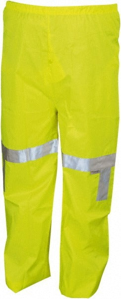 MCR SAFETY Mcr Safety 500RPWX2 Hi-viz Rain Pants Class E 2XL