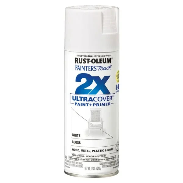 RUST-OLEUM Rust-oleum 334048 Painters Touch 2X Gloss White Spray Paint