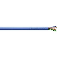 SUPERIOR ESSEX Superior Essex 66-246-2A Cat6 Riser Data Cable Cmr Blue