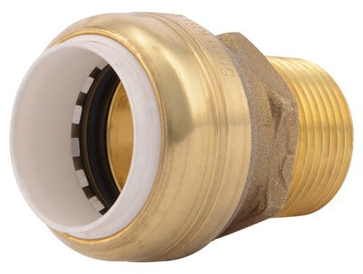 SHARKBITE Sharkbite/cash Acme UIP134A 3/4 in Push-fit Male Npt Connector
