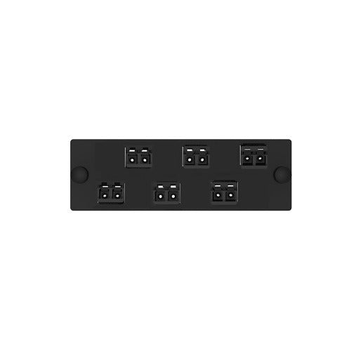 PANDUIT Panduit FAP6WABLDLCZ 6 Position Fiber Adapter Panel