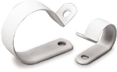 GARDNER BENDER Ecm Industries Llc PPC-1525 White Plastic Cable Clamp 18 Pack