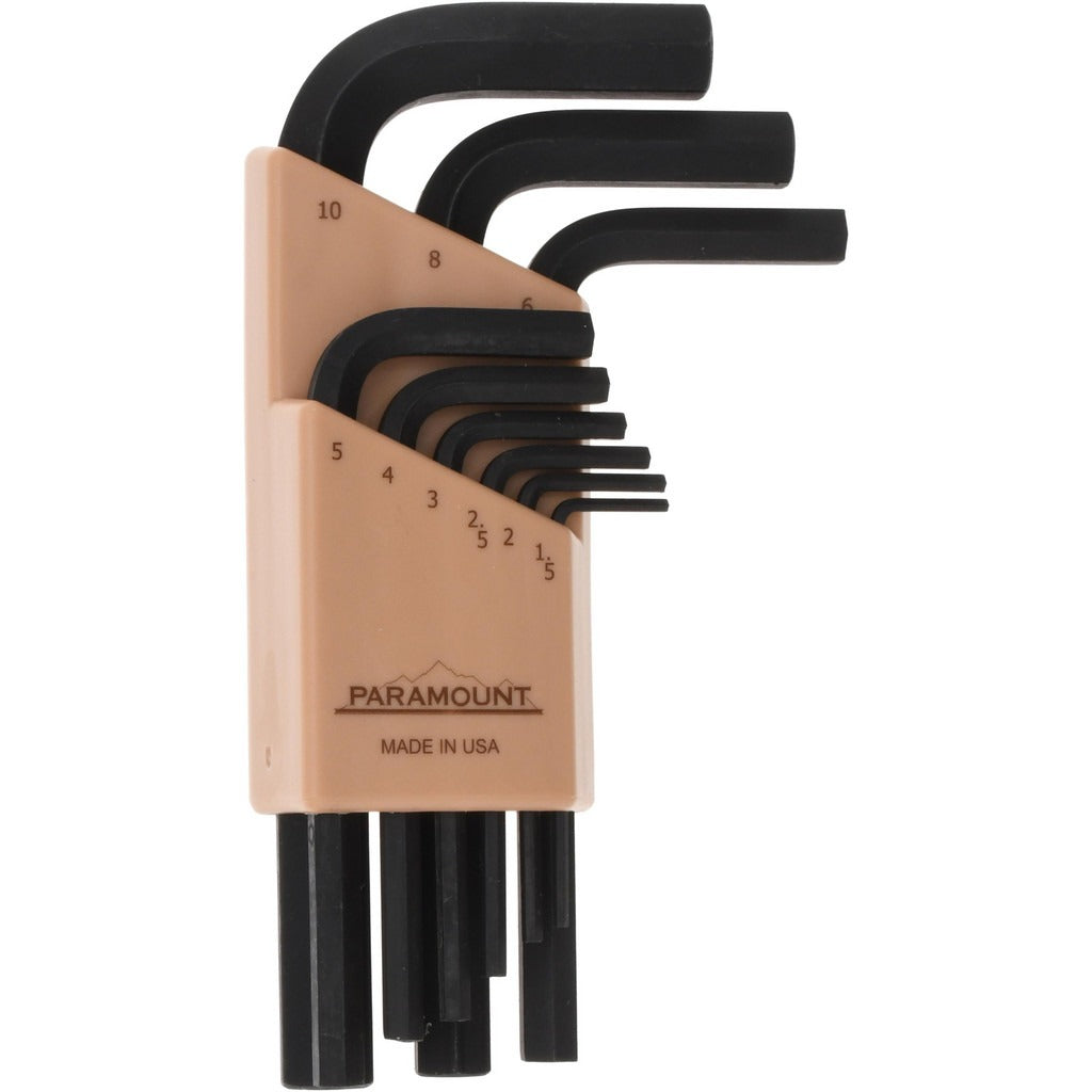 PARAMOUNT Paramount PAR37299 9 Piece Metric Hex Key Set
