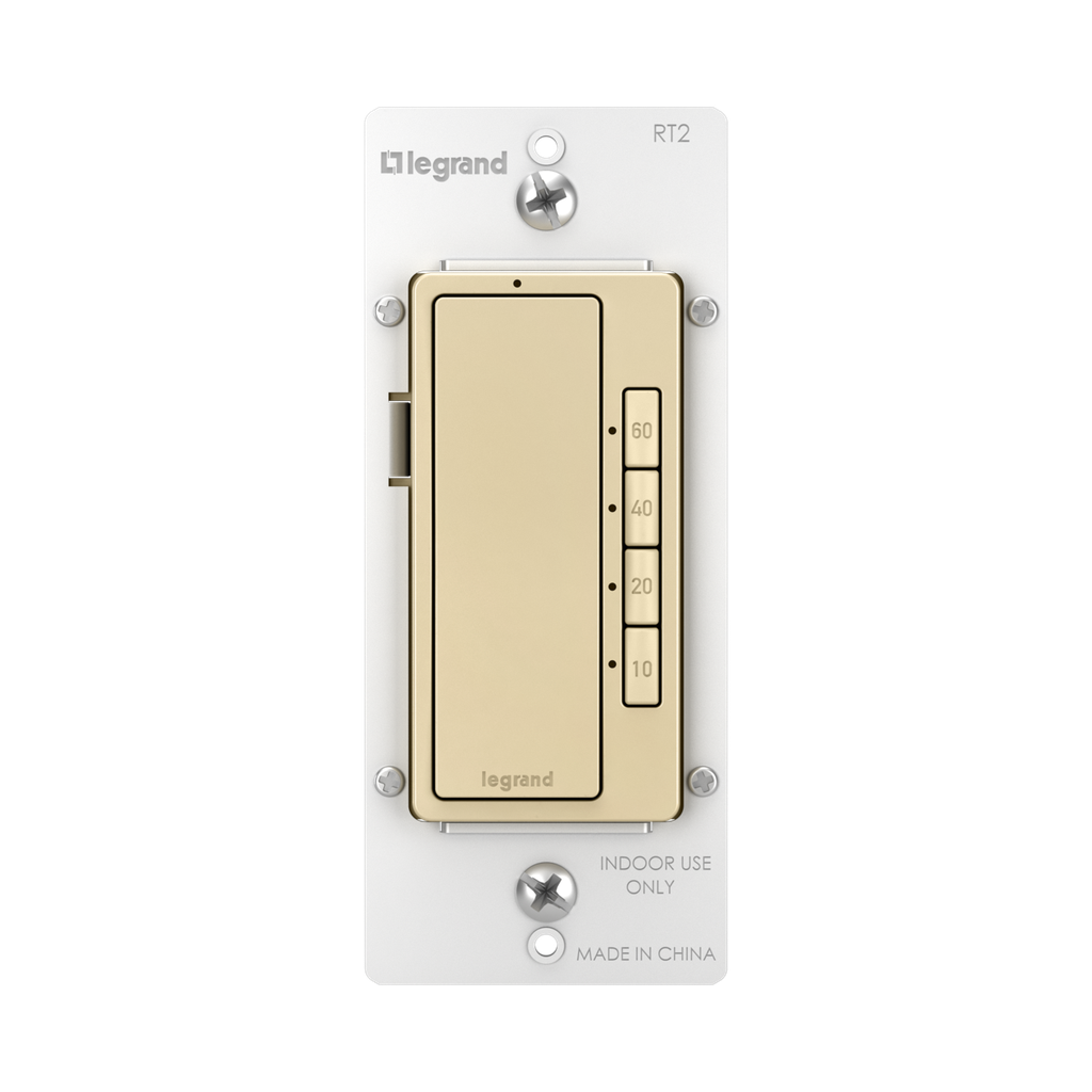 LEGRAND Legrand RT2I Pass & Seymour 5-Button 120 VAC 1/6 Hp Ivory Digital Timer