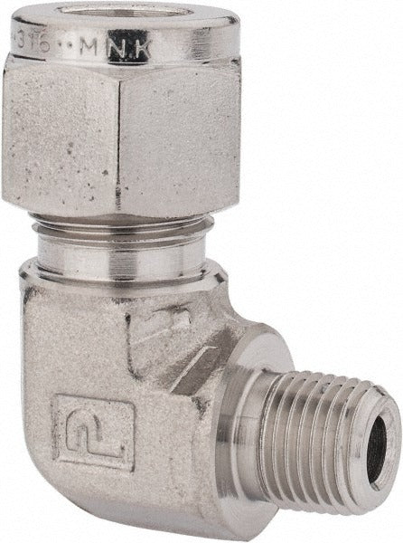 PARKER Parker 6MSEL2N-316 Compression Male Elbow 1/8-27 Npt