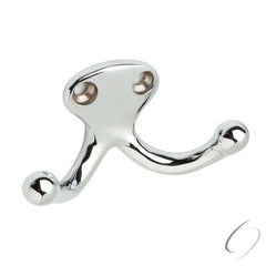 IVES Ives 582B26 Double Wardrobe Hook Bright Chrome
