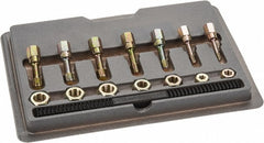 LANG Lang 2584M Metric Tap Die Set M6-M12 15 Piece Carbon Steel