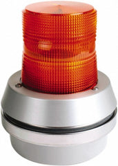 EDWARDS SIGNALING Edwards Signaling 51XBRFA120A Amber Flashing Led Light 120VAC