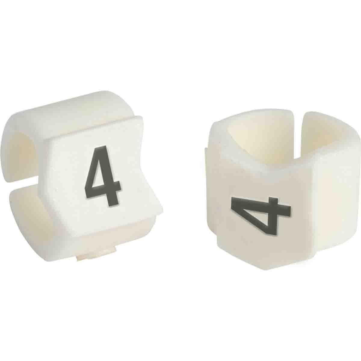 BRADY Brady SCN23-4 ClipSleeve Wire Marker (Size 23 Pack of 50)