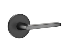 EMTEK Emtek 5109HLOUS19LH Helios Lever Passage Set Flat Black