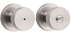KWIKSET Kwikset 730PSKRDT-15 Pismo Privacy Knob Satin Nickel