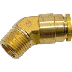 PARKER Parker 179PTCNS-8-6 45 Male Elbow 1/2 Od 3/8 Npt Brass