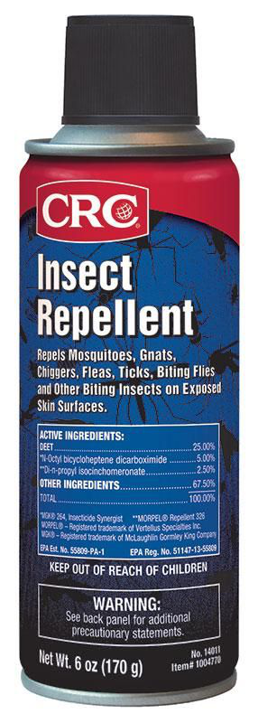 CRC INDUSTRIES CRC Industries 14011 Insect Repellent 6 Wt Oz