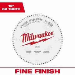 MILWAUKEE Milwaukee 48-40-1224 12 Inch 80T Circular Saw Blade 3 Pack