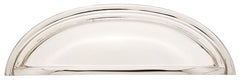 EMTEK Emtek 86123US14 Cup Cabinet Pull Polished Nickel