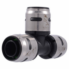 SHARKBITE Sharkbite/cash Acme K370A Evopex Push-to-connect Tee 3/4 in