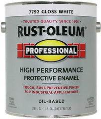 RUST-OLEUM Rust-oleum K7792-402 Gloss White Enamel Paint 1 Gallon