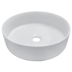 DAKOTA Dakota Plumbing Products DSE-VCV01MBK Round Vessel Sink Black