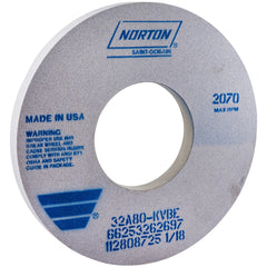 NORTON Norton 66253262697 Surface Grinding Wheel 80 Grit 12in
