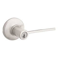 KWIKSET Kwikset 405LRLRDT-15 Ladera Lever Entry Door Lock Satin Nickel
