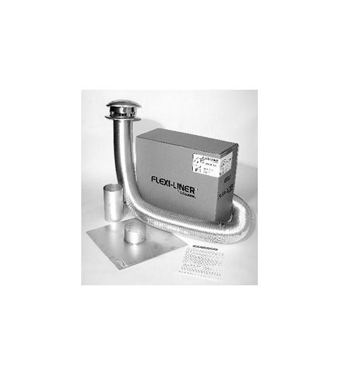 SELKIRK Selkirk AF35-04 Flexi-Liner Kit Aluminum (4 in x 35 ft)