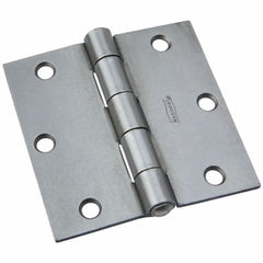 NATIONAL HARDWARE National Mfg N140-566 Plain Steel Tight Pin Hinge 3x3.5in 10pk