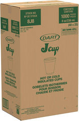 DART Dart 8J8 J Cup 8 oz (1000/Case)