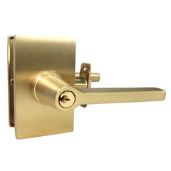 EMTEK Emtek 5123HLOUS4LH.RLS Helios Lever Keyed Entry Left Hand