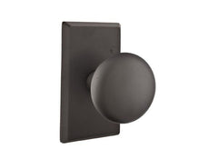 EMTEK Emtek 7204WCFB Winchester Knob Privacy Flat Black Bronze