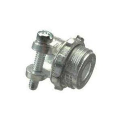 HALEX Halex 90421 1/2 In. Straight Squeeze Armored Cable/Conduit Connector (Pack)