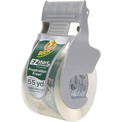 DUCK Duck DUC1259457 E-Z Start Premium Packaging Tape with Dispenser 1.88-Inch x 55.5 Yds (Pack of 1)