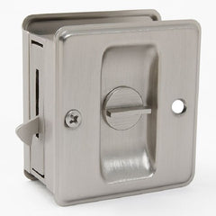 IVES Ives 991B619 Solid Brass Sliding Door Pull Satin Nickel