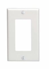 LEVITON Leviton Mfg Co 122-80401-0NW Gfi Nylon Wall Plate