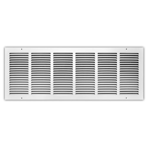 RECTORSEAL Rectorseal 17030x10 Stamped Louver Grille 30x10 White
