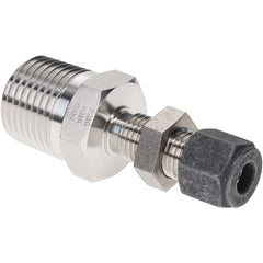 PARKER Parker 4-8 FH2BZ-SS Bulkhead Connector 0.25 in Ss