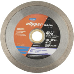 NORTON Norton 07660701194 Diamond Saw Blade 4-1/2 in Wet Dry Cut