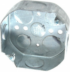THOMAS & BETTS Thomas Betts 54151-1/2 3/4 Octagon Ceiling Box 4in