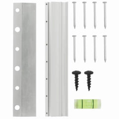 NATIONAL HARDWARE National Mfg N260-123 Aluminum Apartment Hanger 6 Inches