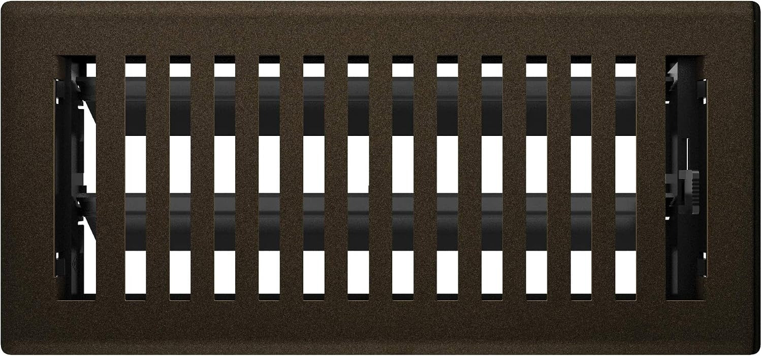 IMPERIAL Imperial RG3434 Montezuma Decorative Floor Register 4 x 10-Inch (1-Pack)