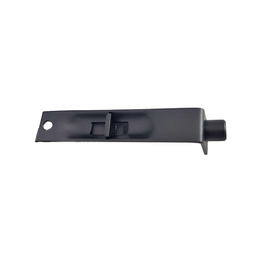 EMTEK Emtek 8505US19 Square Corner Flush Bolt Flat Black