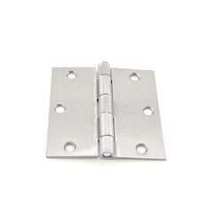 HAGER Hager Hinge 174131226DEA 3.5x3.5 Steel Mortise Hinge Satin Chrome