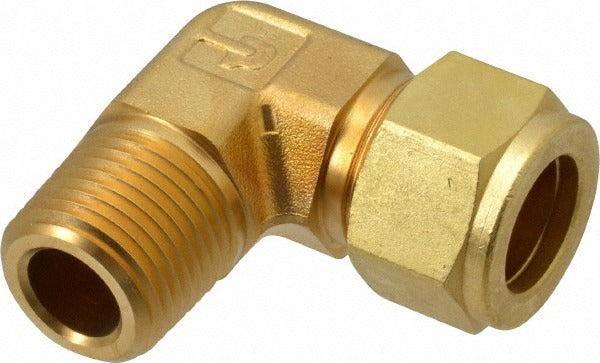 PARKER Parker 10MSEL8N-B Compression Male Elbow 1/2 in Brass