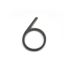 EMTEK Emtek 2836US10B Modern 6 House Number Oil Rubbed Bronze