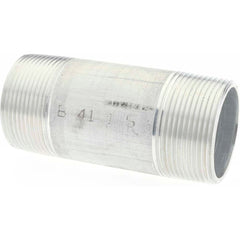 MERIT BRASS Merit Brass 8024-400 Aluminum Pipe Nipple 1-1/2x4 in Sch 40