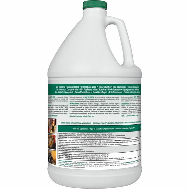 SIMPLE GREEN Simple Green SMP13005 industrial cleaner degreaser 1 gal (case 6) SMP13005-29014