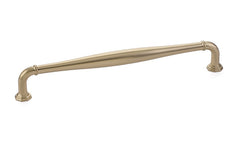 EMTEK Emtek 86474US4 Blythe Cabinet Pull 8in Cc Satin Brass