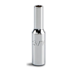PROTO Proto J4706L Deep Hand Socket 3/16 in 6-point 1/4 in Drive