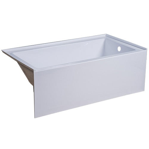 DAKOTA Dakota Plumbing Products UST-ALLC02SNW Norrin Alcove Bathtub