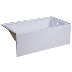 DAKOTA Dakota Plumbing Products UST-ALLC02SNW Norrin Alcove Bathtub